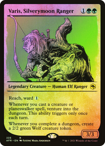 Varis, Silverymoon Ranger (Showcase) Foil