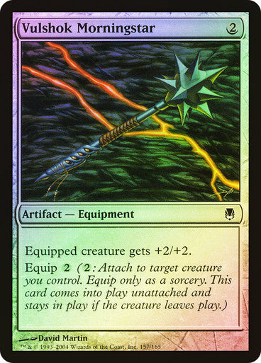 Vulshok Morningstar Foil