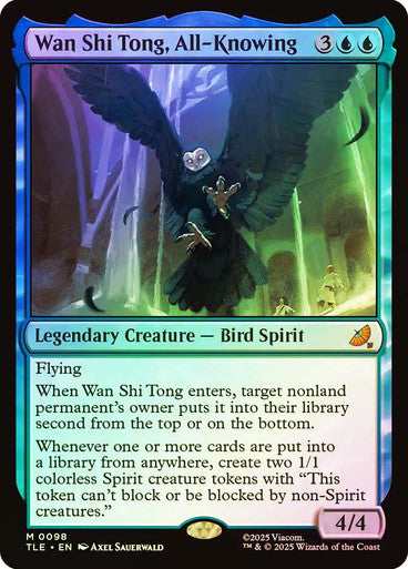 Wan Shi Tong, All-Knowing Foil