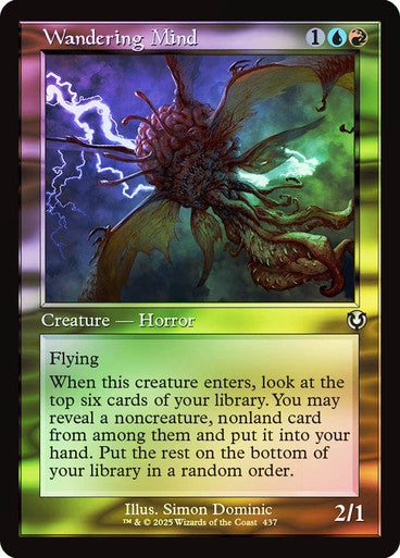 Wandering Mind (Retro Frame) Foil