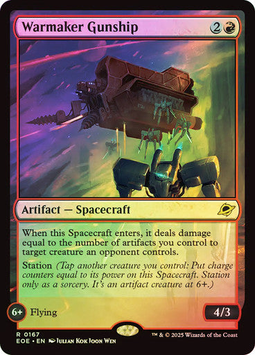 Warmaker Gunship Foil