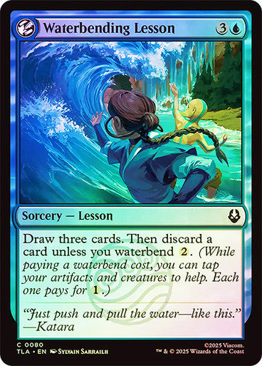 Waterbending Lesson Foil
