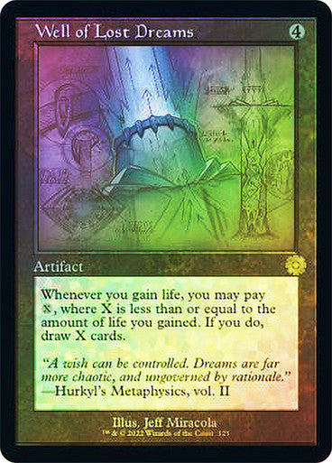 Well of Lost Dreams (Retro Frame) Foil