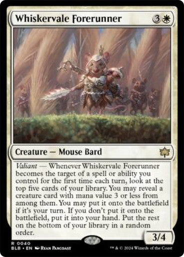Whiskervale Forerunner