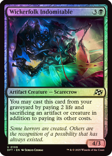 Wickerfolk Indomitable Foil