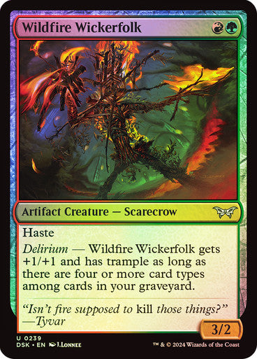 Wildfire Wickerfolk Foil
