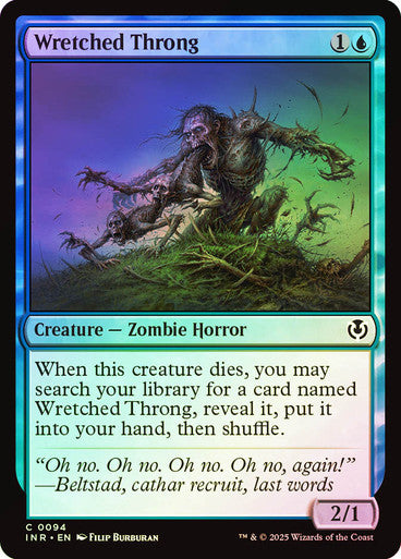 Wretched Throng Foil
