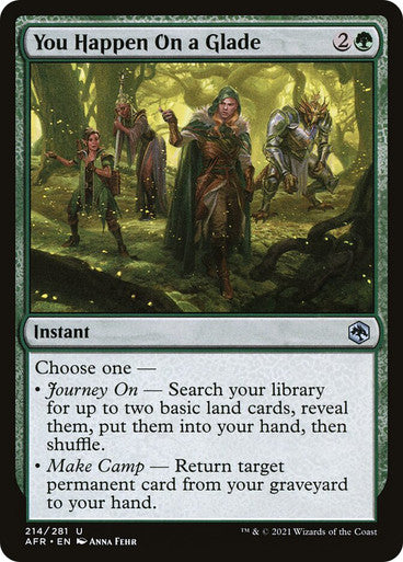 You Happen On a Glade (Spanish)