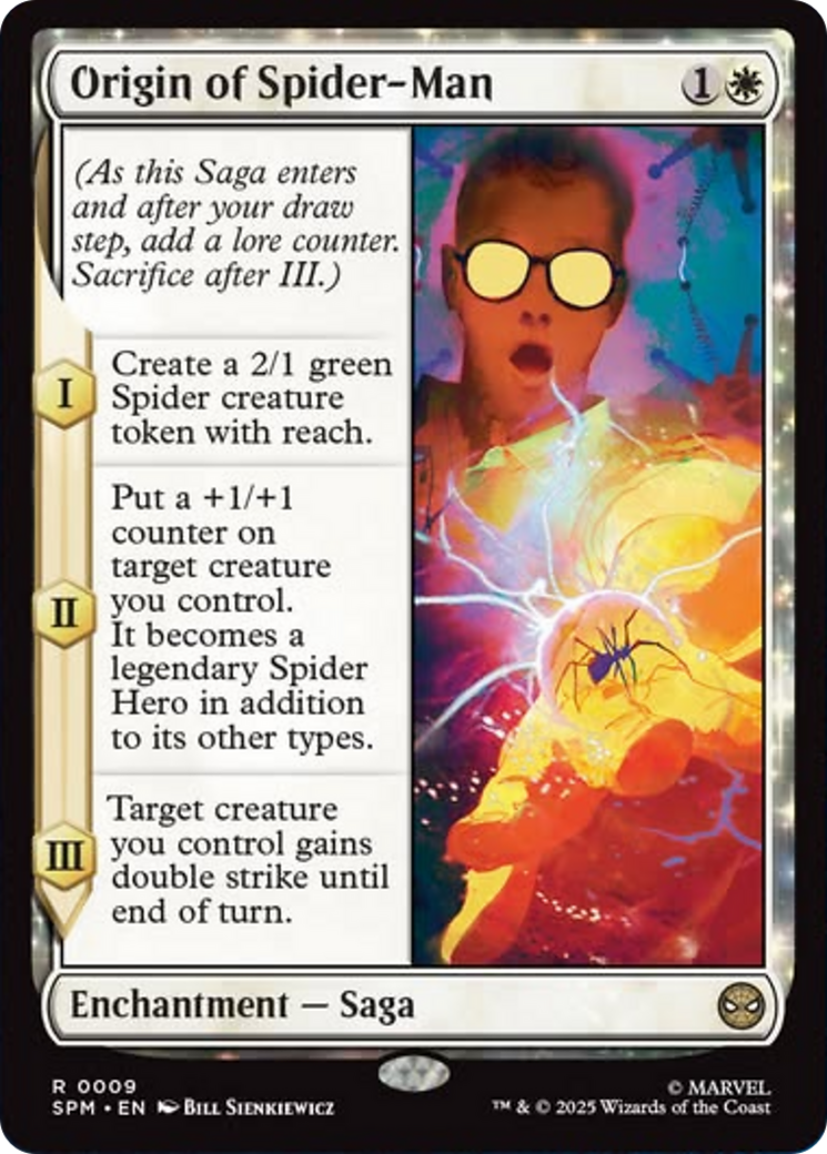 Origin of Spider-Man Foil