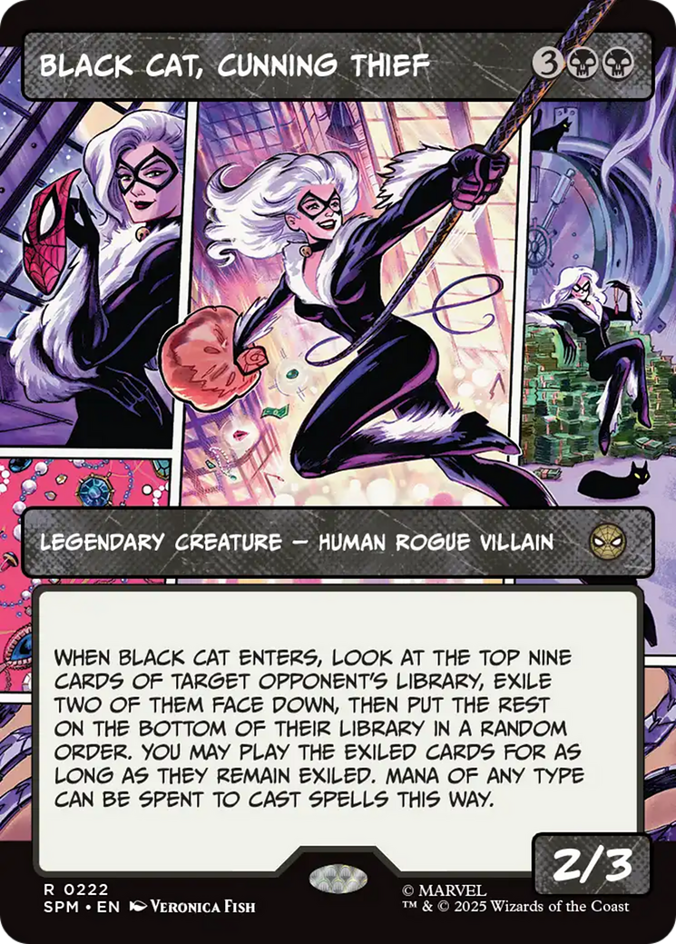 Black Cat, Cunning Thief (Showcase)
