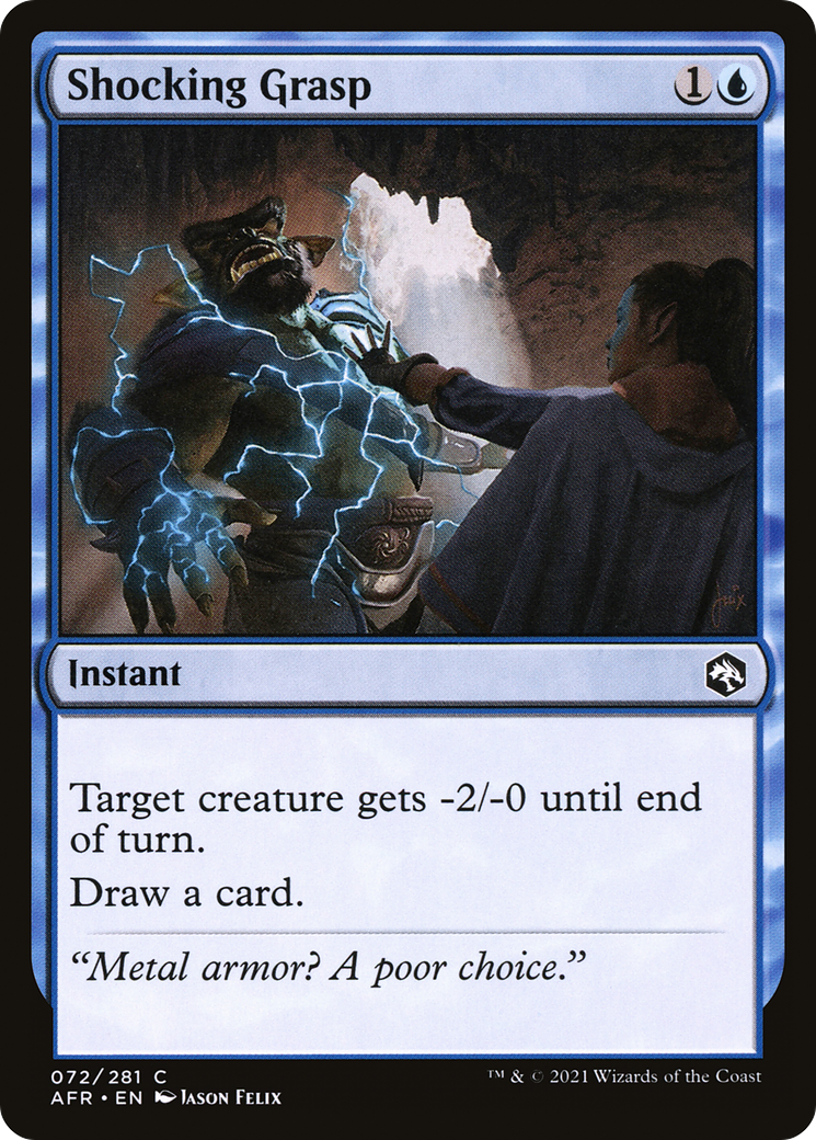 Shocking Grasp Foil