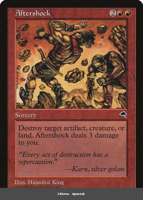 Aftershock - Spanish