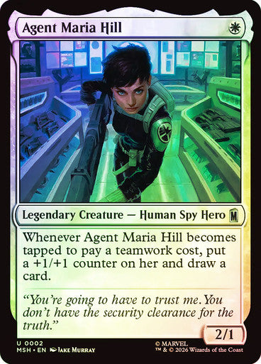 Agent Maria Hill Foil