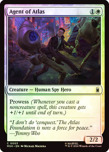 Agent of Atlas Foil