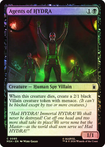 Agents of HYDRA Foil