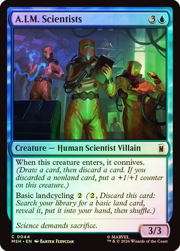 A.I.M. Scientists Foil