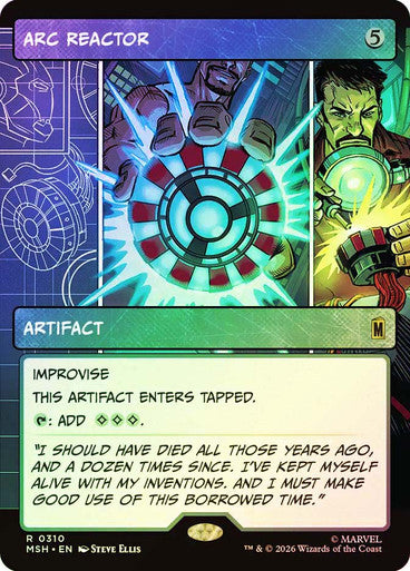 Arc Reactor (Showcase) Foil