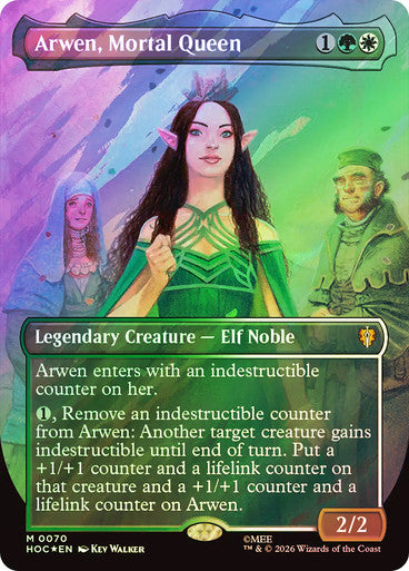 Arwen, Mortal Queen (Borderless) Surge Foil