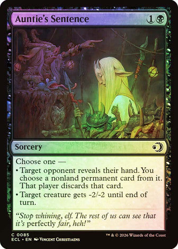 Auntie's Sentence (Default) Foil
