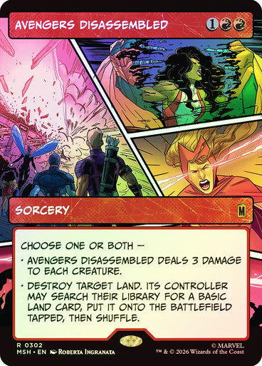 Avengers Disassembled (Showcase) Foil