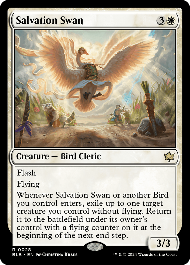 Salvation Swan Foil