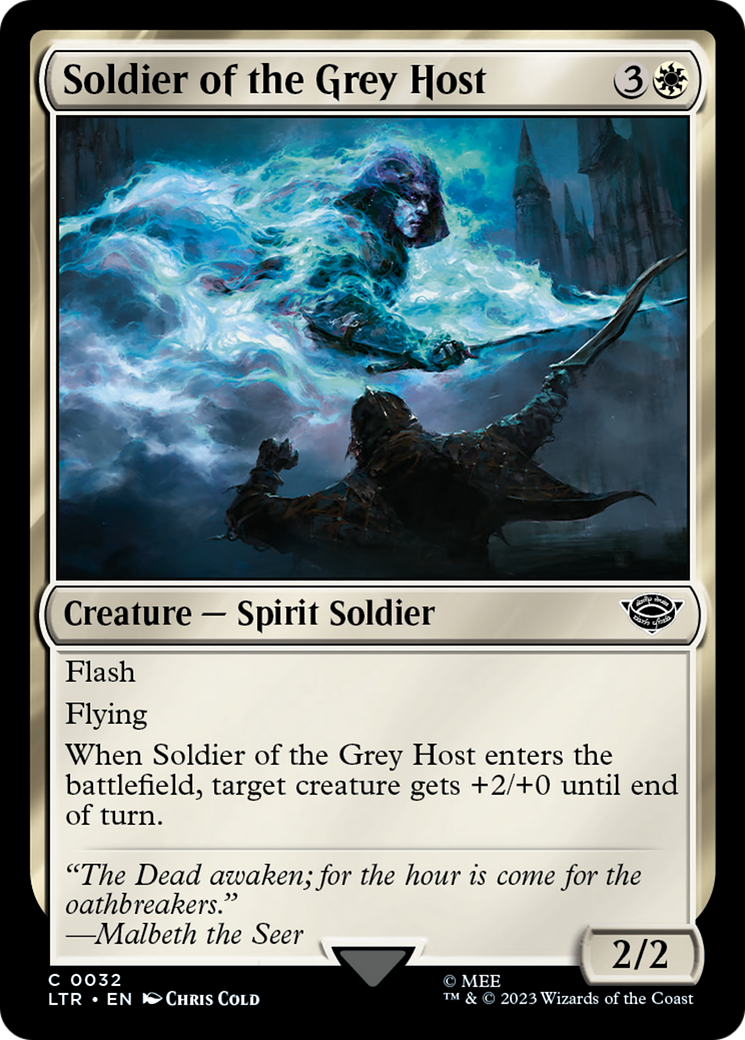 Soldier of the Grey Host Foil
