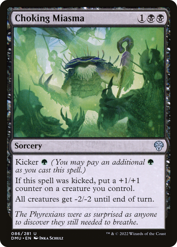 Choking Miasma Foil