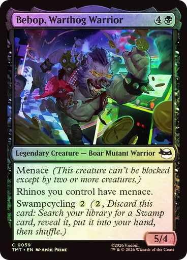 Bebop, Warthog Warrior Foil