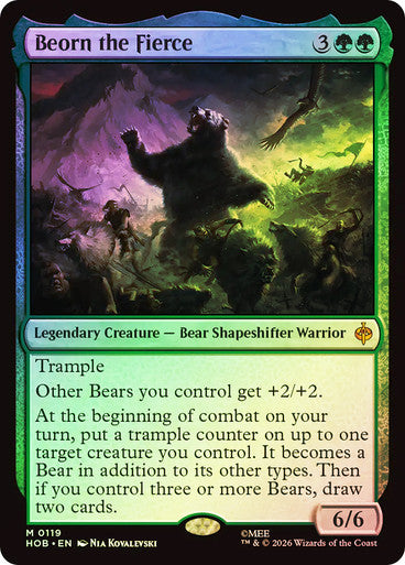 Beorn the Fierce Foil