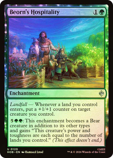 Beorn's Hospitality Foil