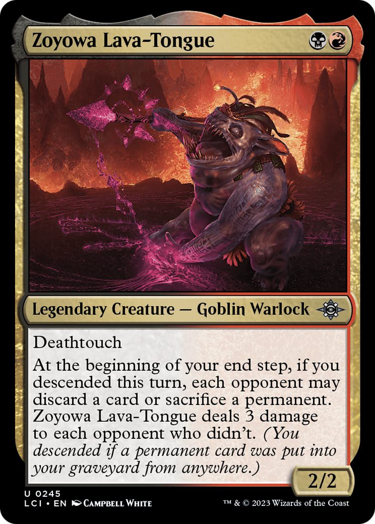 Zoyowa Lava-Tongue Foil
