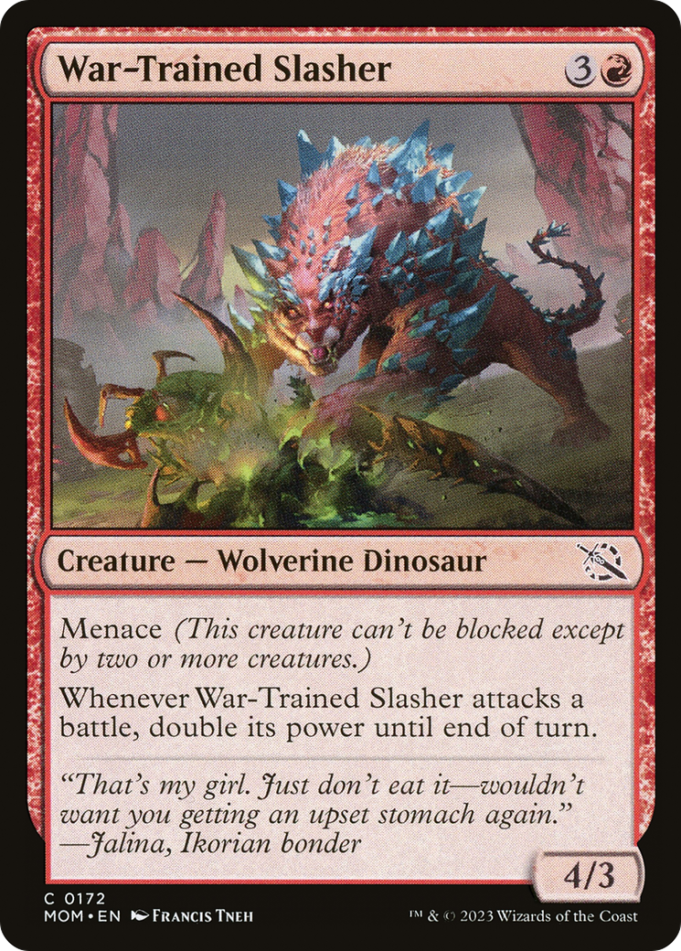 War-Trained Slasher Foil