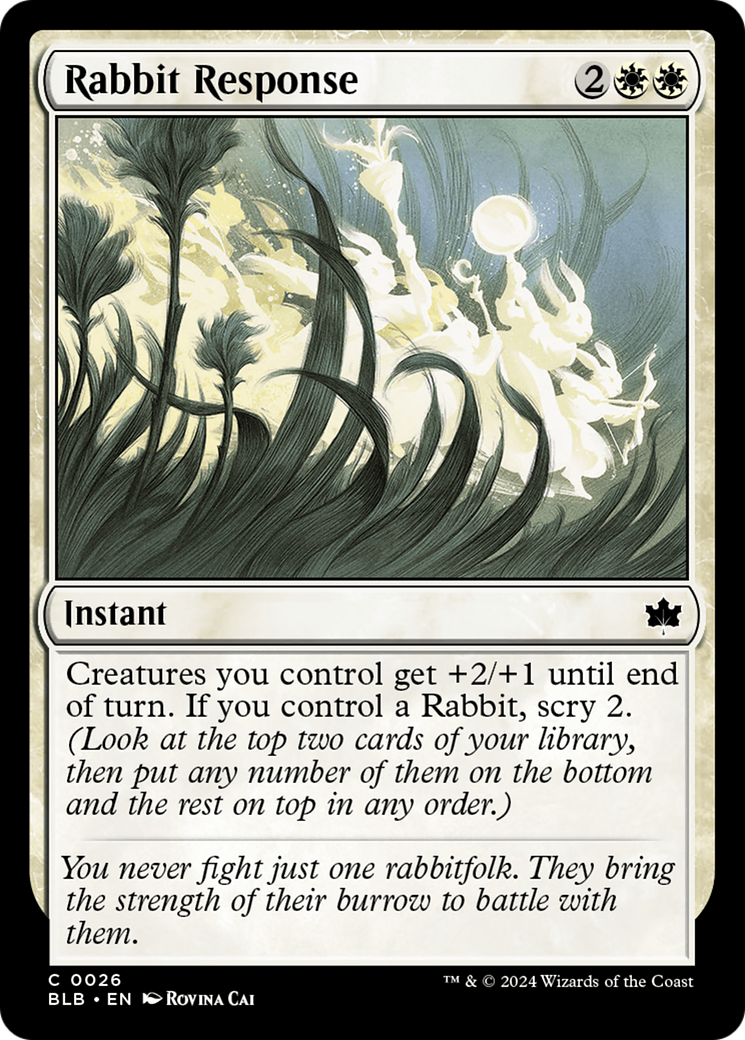 Rabbit Response Foil