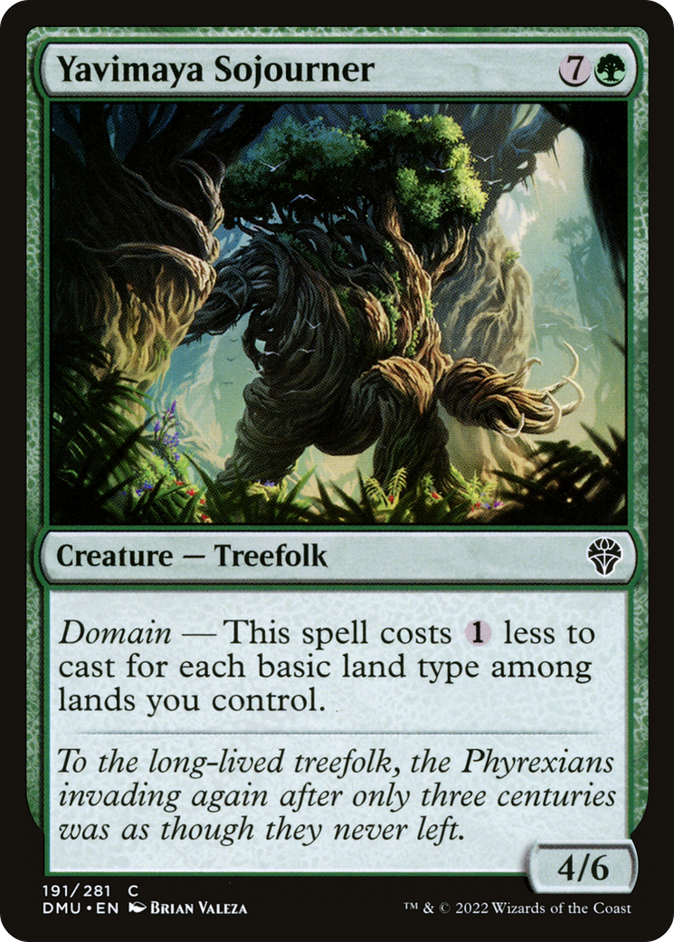 Yavimaya Sojourner Foil