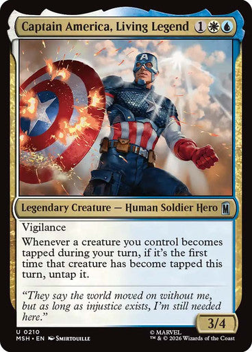 Captain America, Living Legend