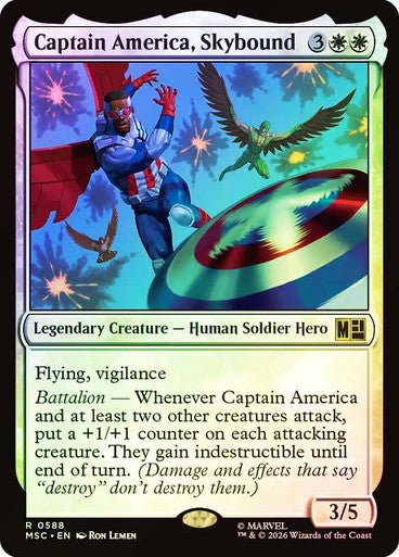 Captain America, Skybound Foil