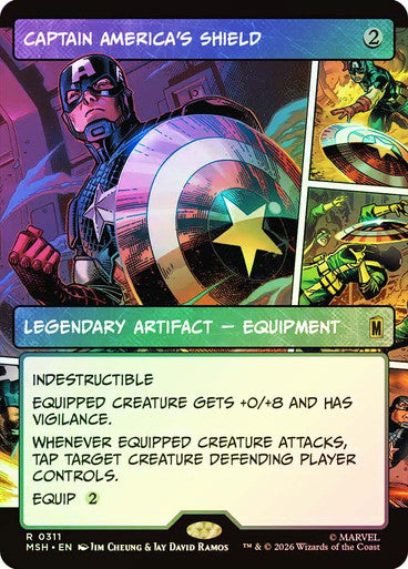 Captain America's Shield (Showcase) Foil