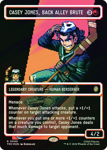 Casey Jones, Back Alley Brute (Showcase) Surge Foil