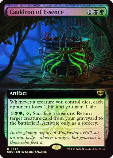 Cauldron of Essence (Extended Art) Foil