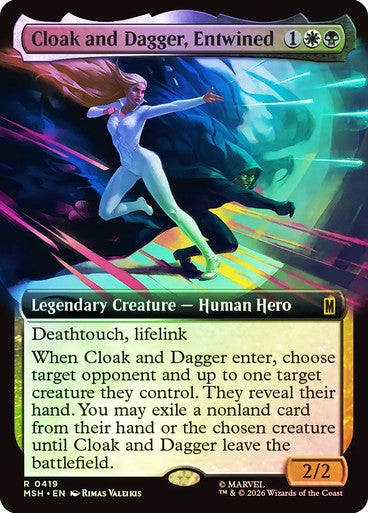 Cloak and Dagger, Entwined (Extended Art) Foil