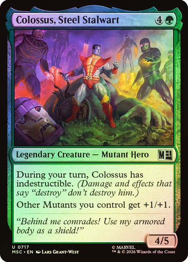 Colossus, Steel Stalwart Foil