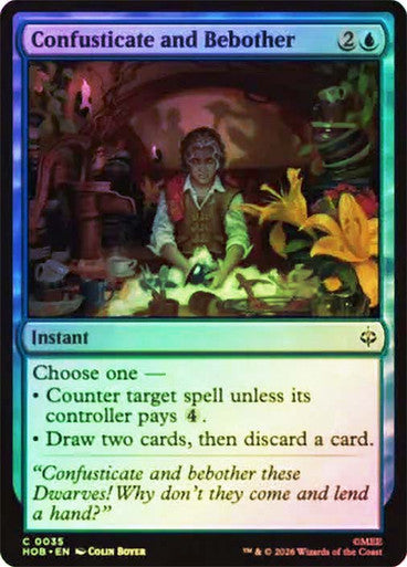 Confusticate and Bebother Foil