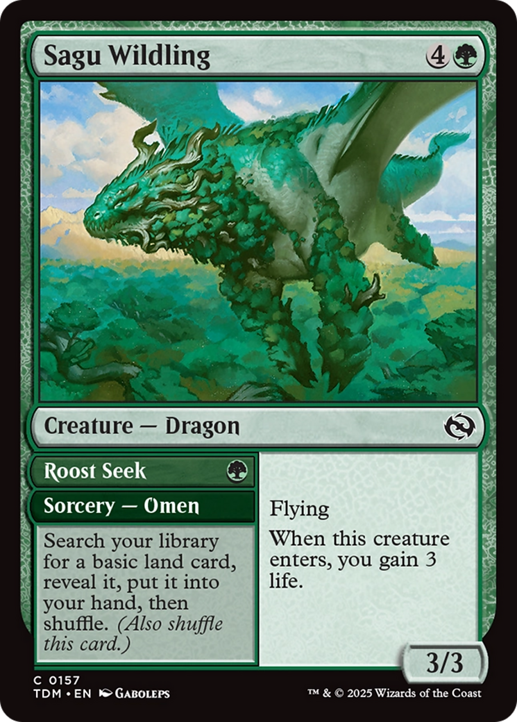 Sagu Wildling // Roost Seek
