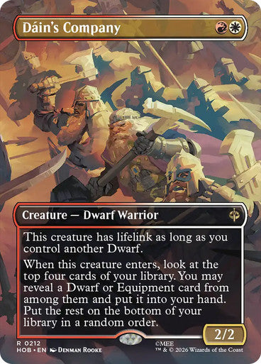 Dáin's Company (Borderless)