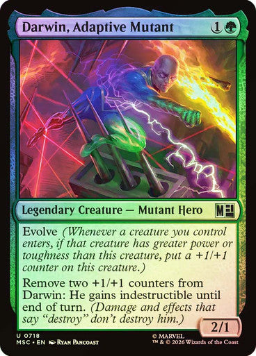 Darwin, Adaptive Mutant Foil