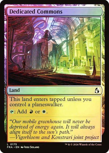 Dedicated Commons Foil