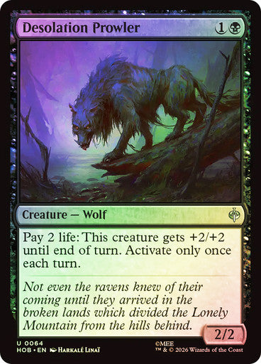 Desolation Prowler Foil
