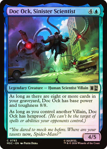 Doc Ock, Sinister Scientist Foil