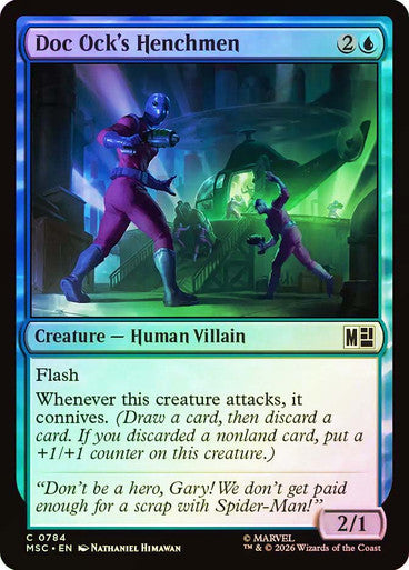 Doc Ock's Henchmen Foil