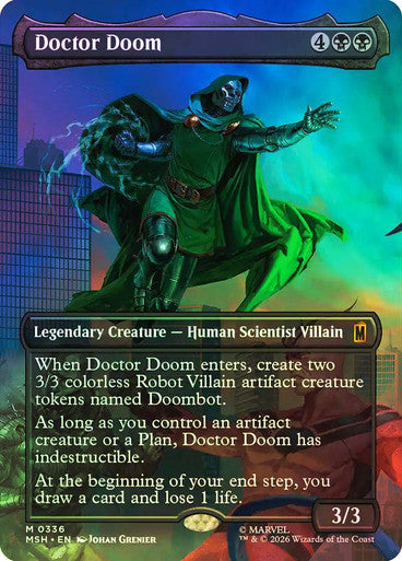 Doctor Doom (Borderless) Foil